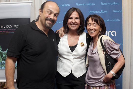 Marcos Vianna, Regina Machado e Débora Sauer