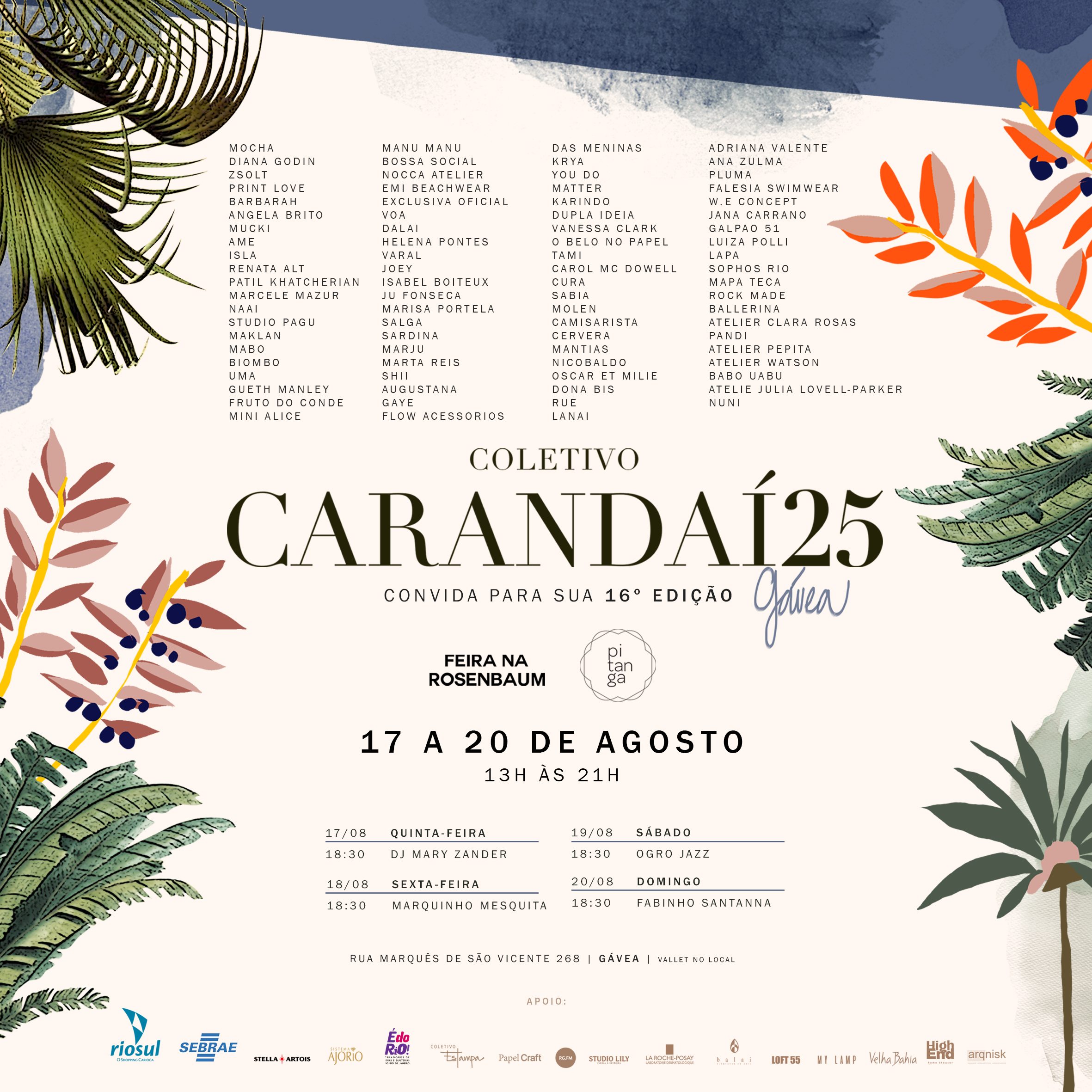 convite 20x20 cm online