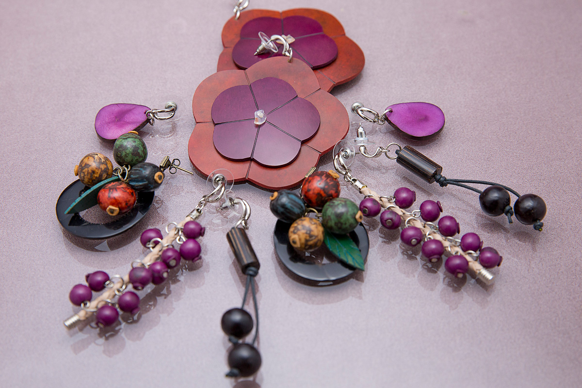 4 Mix de acessórios de sementes e madeiras